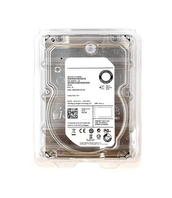 2DC107-136 - Dell Seagate 4TB 7.2K SATA 6Gbps 3.5 inch hard drive for  PowerEdge Servers