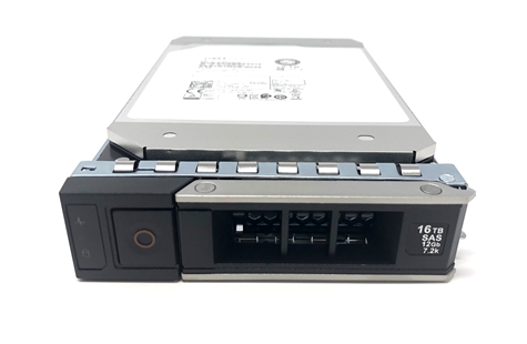 photo of 400-BHJF J9F57 - Dell 16TB 7.2K 12Gbps 3.5 inch SAS Hard Drive for PowerEdge 14G Servers