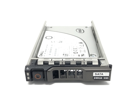 R330 R430 - Dell 240GB SSD SATA 6Gbps 2.5 inch hot-plug drive. Comes w/ 2.5" drive and tray for PowerEdge Servers