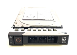 R340 R440 - Dell 2TB 7.2K SAS 12Gbps 2.5 inch Hard Drive and Tray PowerEdge