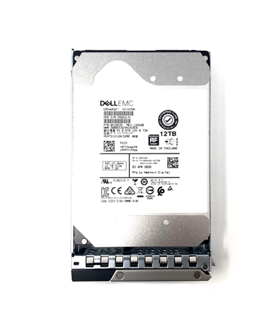 111 Dell 12Tb 7.2K Rpm Sas 12Gbps 512E 3.5In Hot-Plug Hard Drive - 400-bqcm - FTCGH