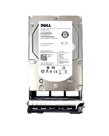 Dell Mfg Equivalent Part # KC79N Dell 300GB 15000 RPM 3.5" SAS hard drive. (these are 3.5 inch drives)