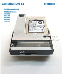 Dell PowerVault 900GB 15K 12Gbps SAS 2.5 to 3.5" Hybrid HDD for MD3x60 Series MD Arrays
