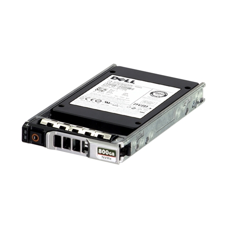 Dell 800GB SSD NVMe MU 2.5 inch hot-plug drive. Comes w/ 2.5" drive  for 13G  14G 15G PowerEdge Servers.