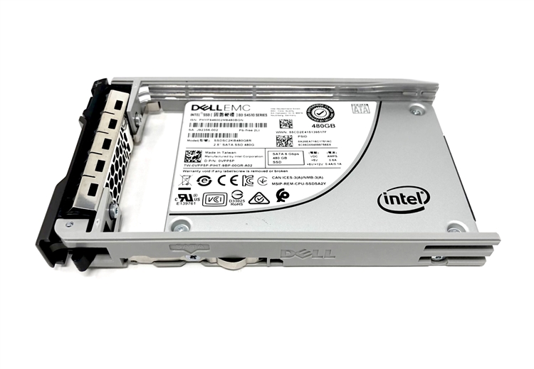 Dell 480GB SSD SATA Mix Use MU MLC 12Gbps 2.5 inch hot-plug drive and" tray  for 13th MD Arrays