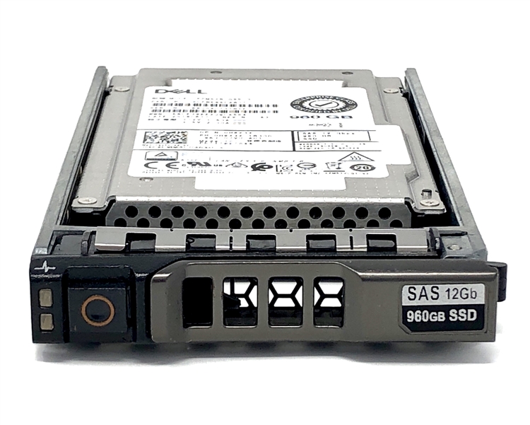 Dell 960GB SSD SAS MIX 12GBps 2.5 inch drive for 11G & 12G