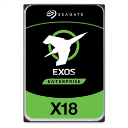 Seagate Exos X18 ST18000NM000J 18TB 3.5 LFF 6Gbps 7.2K RPM FastFormat 512e Hard Drive