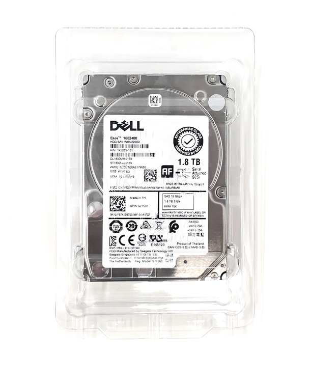 ST1800MM0198 - Dell Seagate 1.8TB 10K 2.5in 12Gbps SAS Hard Drive for  PowerEdge - Order Now