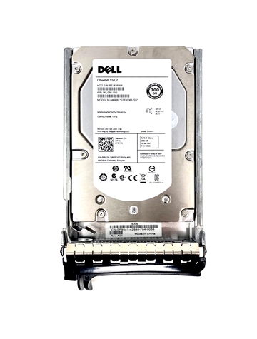 Dell Mfg Equivalent Part # XM370 Dell 300GB 15000 RPM 3.5" SAS hard drive. (these are 3.5 inch drives)