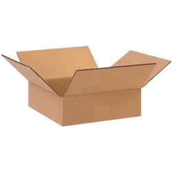 BOX 060602 6x6x2 Flat Corrugated Shipping Boxes
