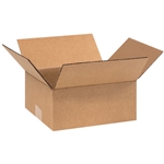 BOX 090804 9x8x4 Flat Corrugated Shipping Boxes