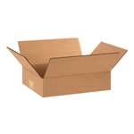 BOX 120903 12x9x3 Flat Corrugated Shipping Boxes