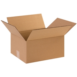 BOX 121004 12x10x4 Flat Corrugated Shipping Boxes