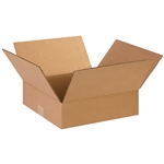 BOX 131304 13x13x4 Flat Corrugated Shipping Boxes