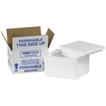 FIS 0643 Foam Insulated Shipping Boxes 6x4.5x3