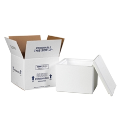 FIS C230 Foam Insulated Shipping Boxes 12x12x11.5