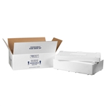 FIS C260 Foam Insulated Shipping Boxes 19.5x11.5x4