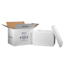 FIS C261 Foam Insulated Shipping Boxes 19x12x12.5