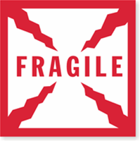 LBL 1020 Fragile Label