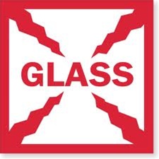 LBL 1281 Fragile Glass Label