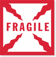 LBL S501 Fragile Label