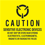 Senitive Electronic Devices Label