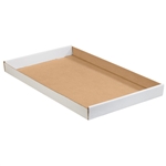 TRYW 2412 24x12x1 3/4 WHITE Corrugated Tray