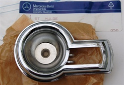 Mercedes Right Inside Door Handle Trim Escutcheon-230SL *250SL & 100 110 111 112 113Ch. - NOS