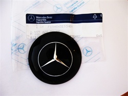 Black Horn Button / Emblem for Mercedes 300SL Roadster, 190SL & others