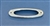 Chrome Trim Ring for Reading/Folding Top/Interior Lamp - fits 112,128,136,180,186,187,188,189 Ch. Models