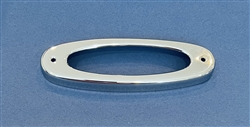 Chrome Trim Ring for Reading/Folding Top/Interior Lamp - fits 112,128,136,180,186,187,188,189 Ch. Models
