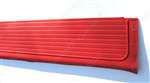 Red Color Door Sill Mat Set -Mercedes 280SL, 280SLC, 380SL, 380SLC, 450SL, 450SLC, 500SL, 500SLC, 560SL - 107Ch.