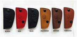 Mercedes Leather Key Holder (Fob) - in Black & 5 Colors