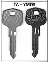 Mercedes YMOS "TA" type Key Blank - Genuine NOS part.