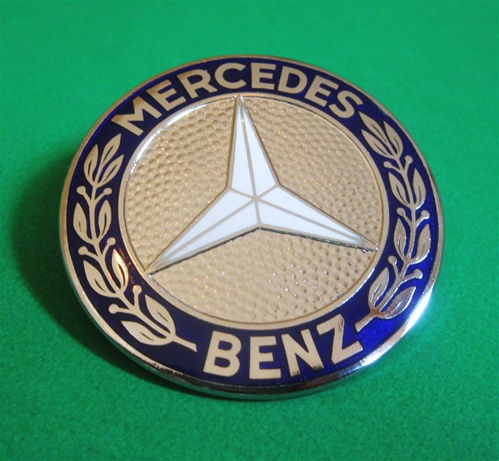 Mercedes Front Hood Emblem 300SL Roadster Coupe and 190SL Convertible