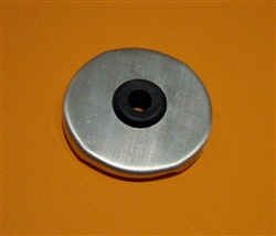 Aluminum Cap with Grommet for washer reservoirs