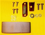 Hood Retaining Strap, Plate & Hardware Kit for Mercedes 230SL 250SL 280SL