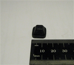 SQUARE RUBBER CHASSIS PLUG - 10MM