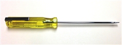 Small Screwdriver - 3/32" (2.5mm) Slotted Tip - for Radio Knobs, etc.