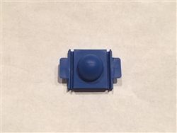 MOUNTING CLIP FOR LOWER FENDER GARNISH MOULDINGS - 230SL 250SL 280SL - BLUE PLASTIC