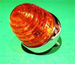Late type Front Turn Signal Lamp with Amber lens fits 190SL and other models.