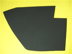 190SL Right Side Kick Panel (Footwell Panel) - Black