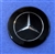 Black Mercedes Emblem / Star for Early Steering Wheel Hub Pad -  230SL 250SL 110,111Ch.
