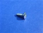 CHROME PLATED OVAL HEAD SHEET METAL SCREW - DIN 7983 - 4.8 x 16