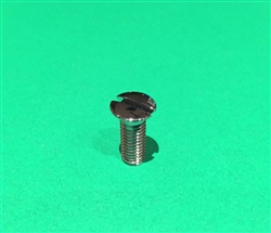 CHROME PLATED OVAL HEAD SLOTTED MACHINESCREW - DIN 91 -M6 x 16