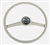 Ivory Color Steering Wheel for Automatic Transmission Models - fits 105,120,121,128,180,186,189Ch.