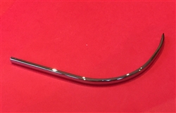 Lower Dashboard Chrome Trim - Right Side - for 190SL Convertible