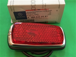 Red Side Marker / Reflector unit - for Right side, fits 280SL & others