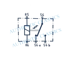 DRY TRANSFER DECAL FOR BOSCH WIPER RELAY