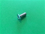 Chrome Plated Oval Head Machine Screw -  DIN 966 - M6x16